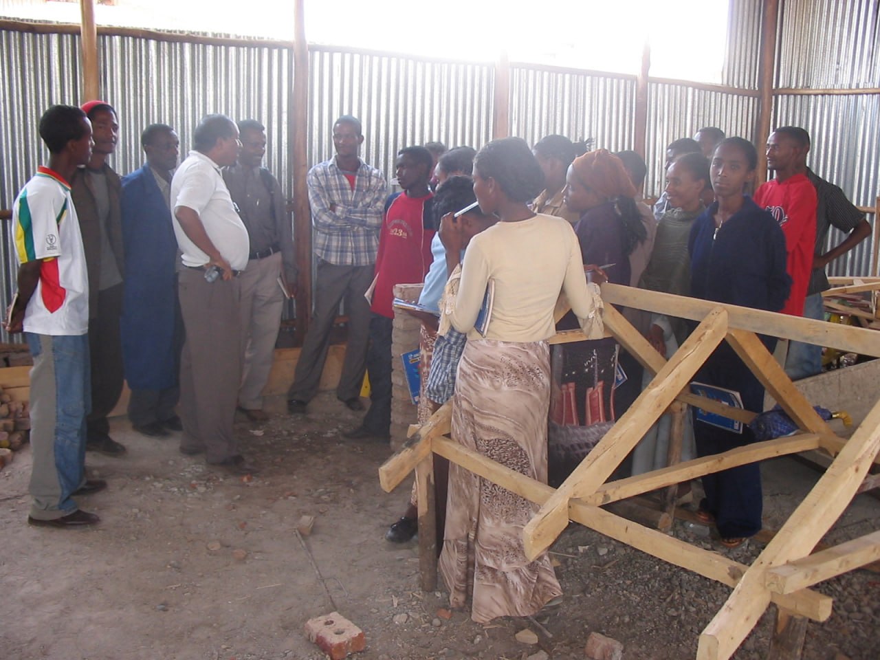 Woodwork activities by HDAMA