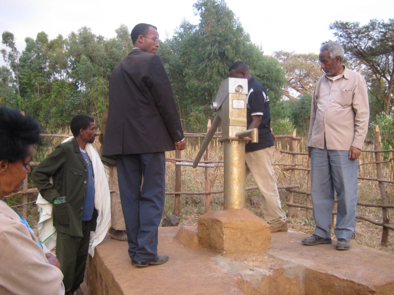 Hand-dug well activities by HDAMA